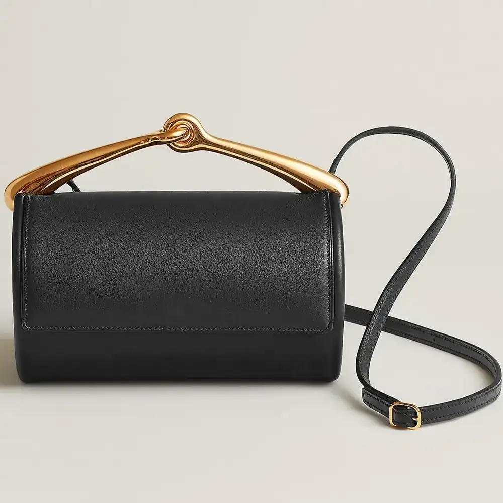 Hermes Maximors Bag in Volupto Noir