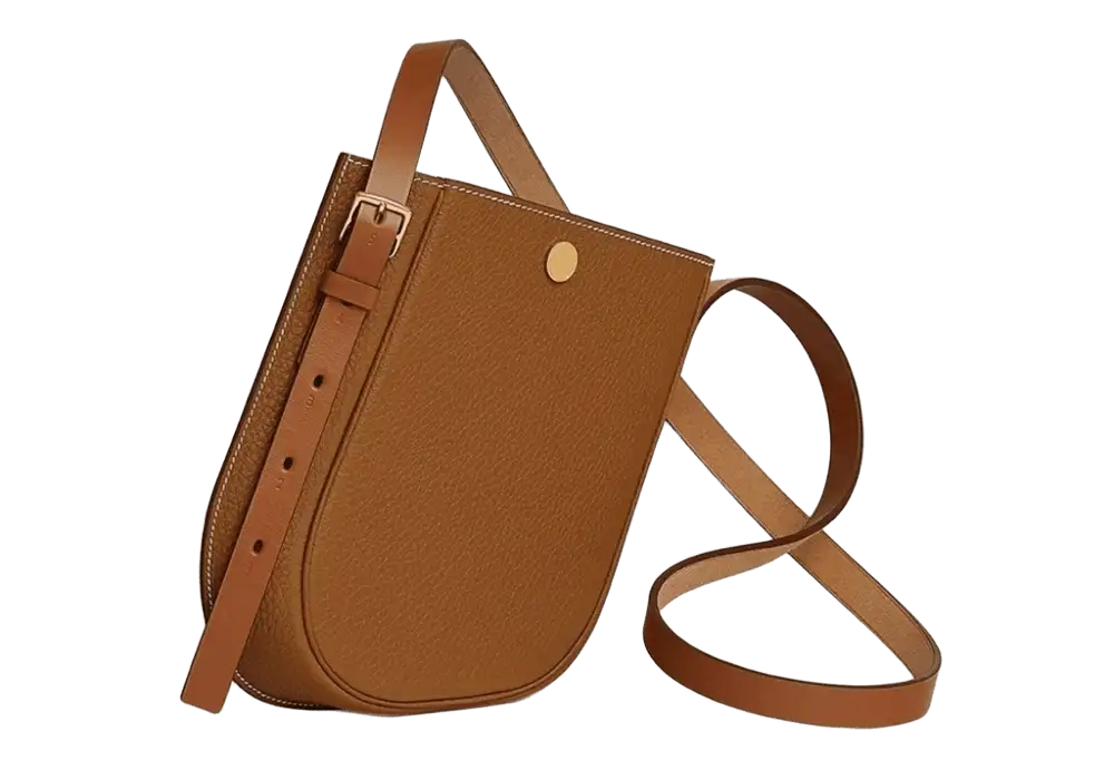 Hermes Perspective Cavaliere Bag in Togo Hunter Front image