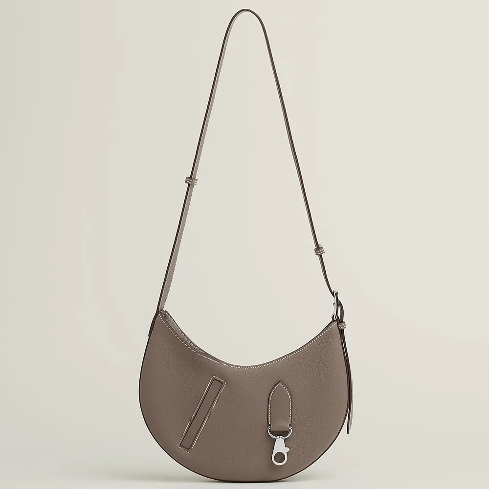 Hermes Petite Arcon Bag in Togo Swift Etoupe