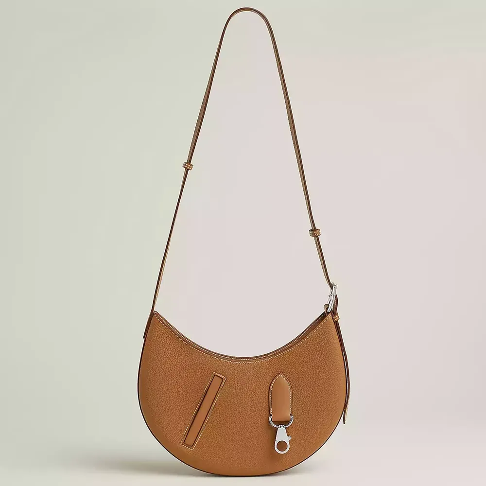 Hermes Petite Arcon Bag in Togo Swift Gold