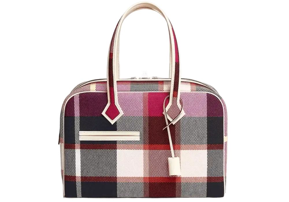 Hermes Victoria III Fourre tout 35 Bag in Canvas Swift Front image