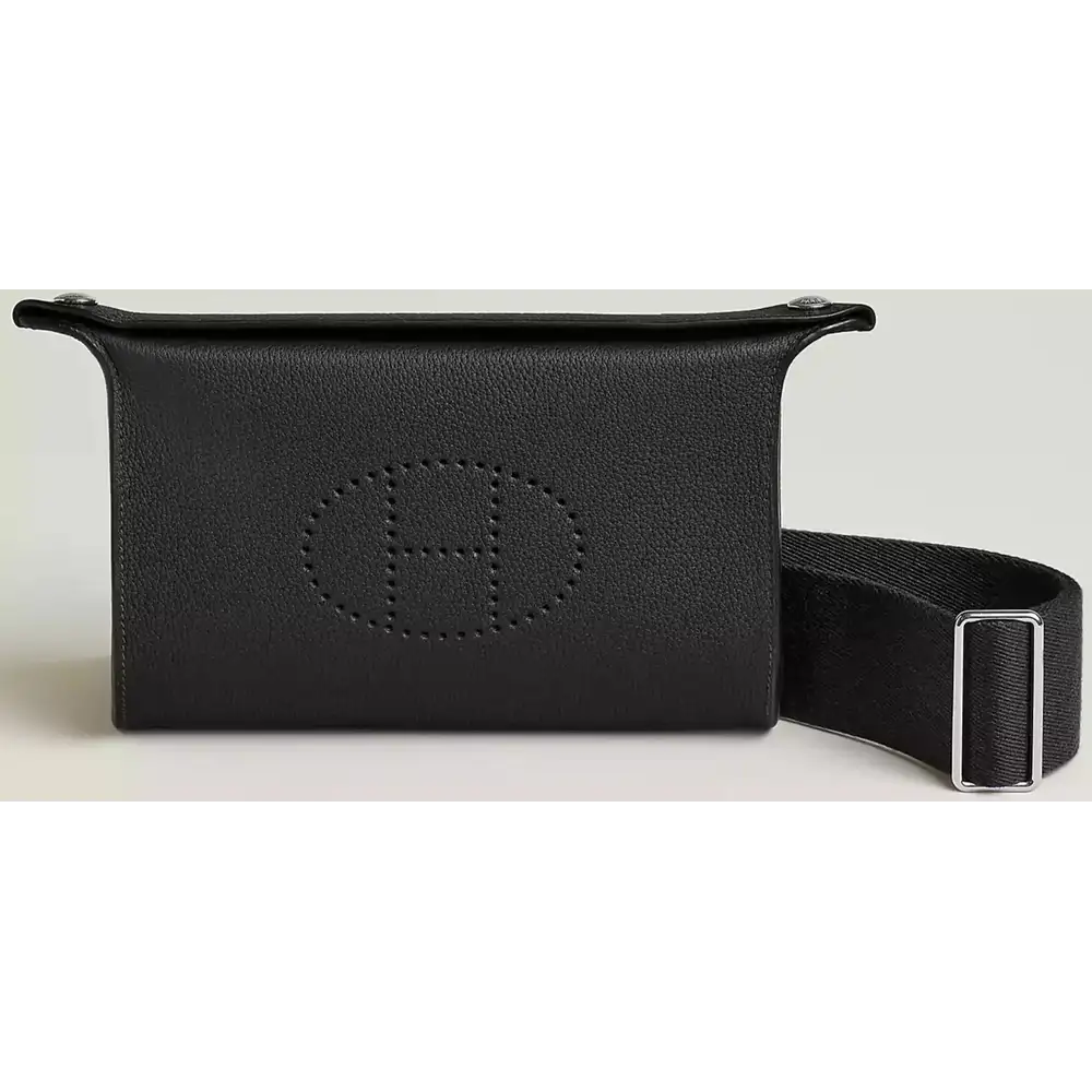 Hermes Videpoches Bag in Togo Noir