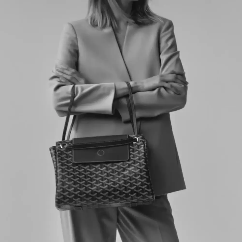 Goyard Rouette Souple Bag Model shots