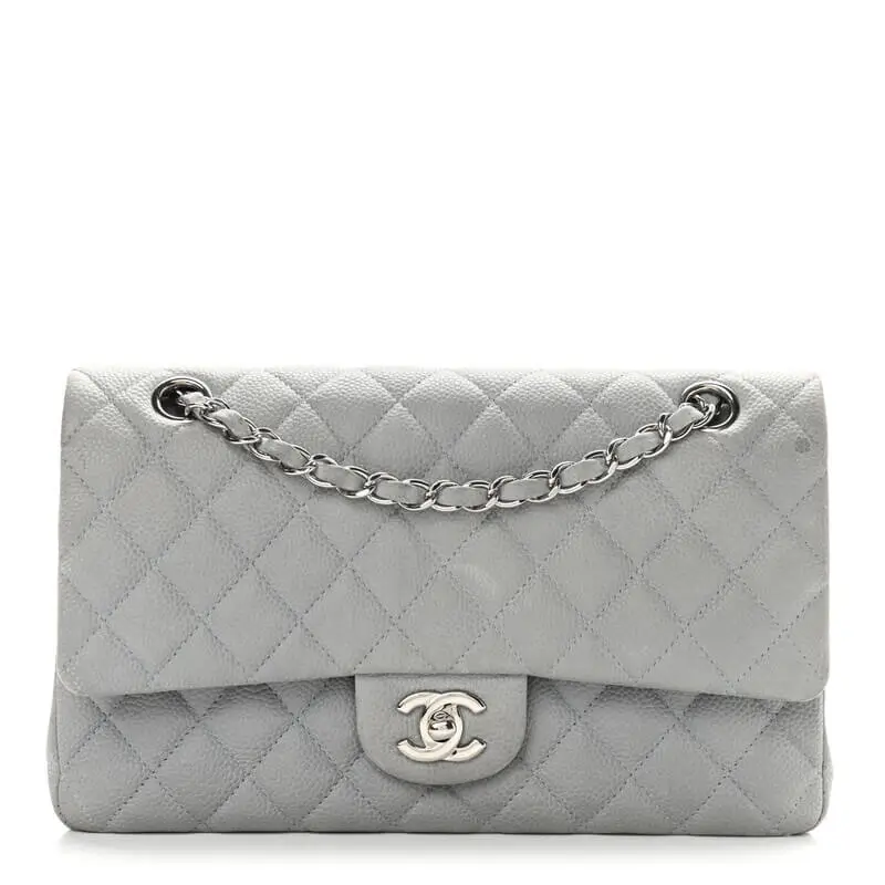 Chanel Classic Flap Bag Grey