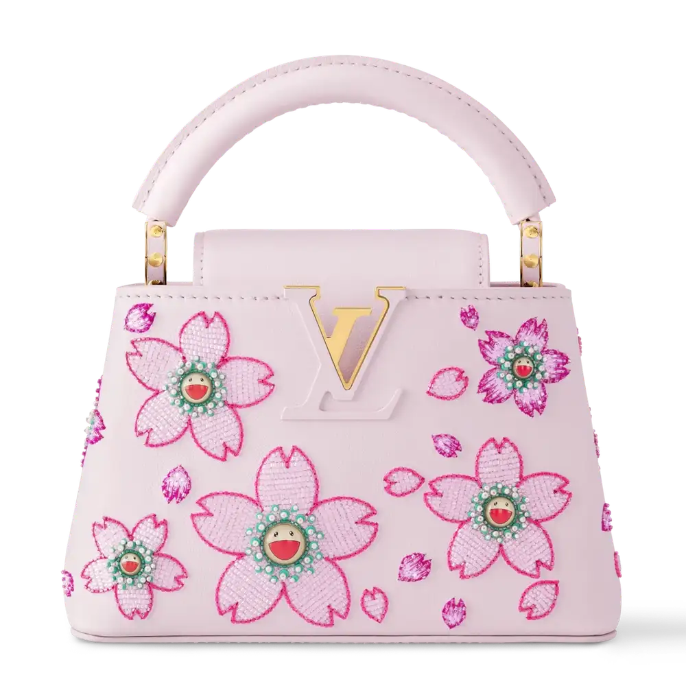 LV x TM Capucines Smooth Calfskin Pink