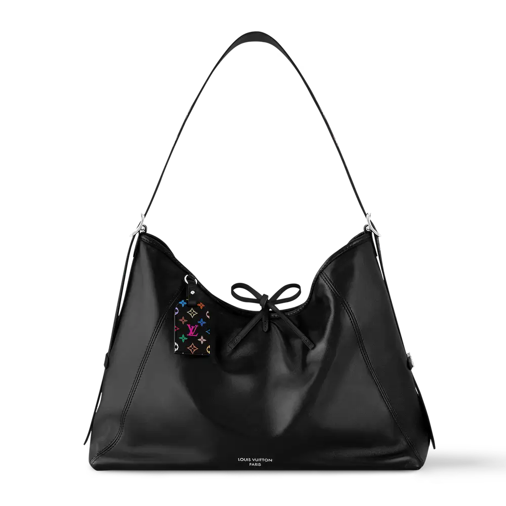 LV x TM CarryAll Vibe MM in lambskin Black M13105