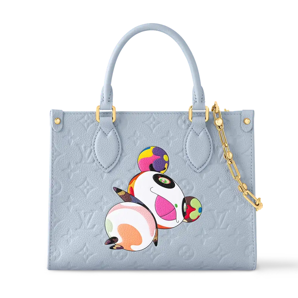 LV x TM OnTheGo PM Chain Washed Blue