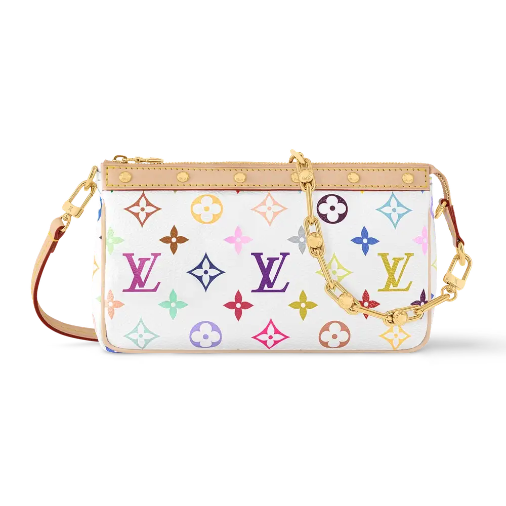 LV x TM Pochette Accessoires Front Multicolored