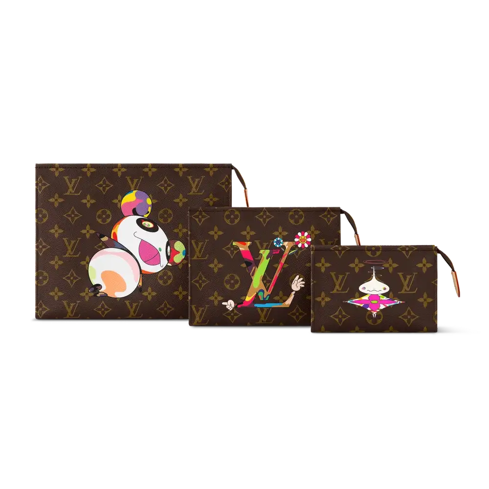 LV x TM Trio Toiletry Pouch Superflat