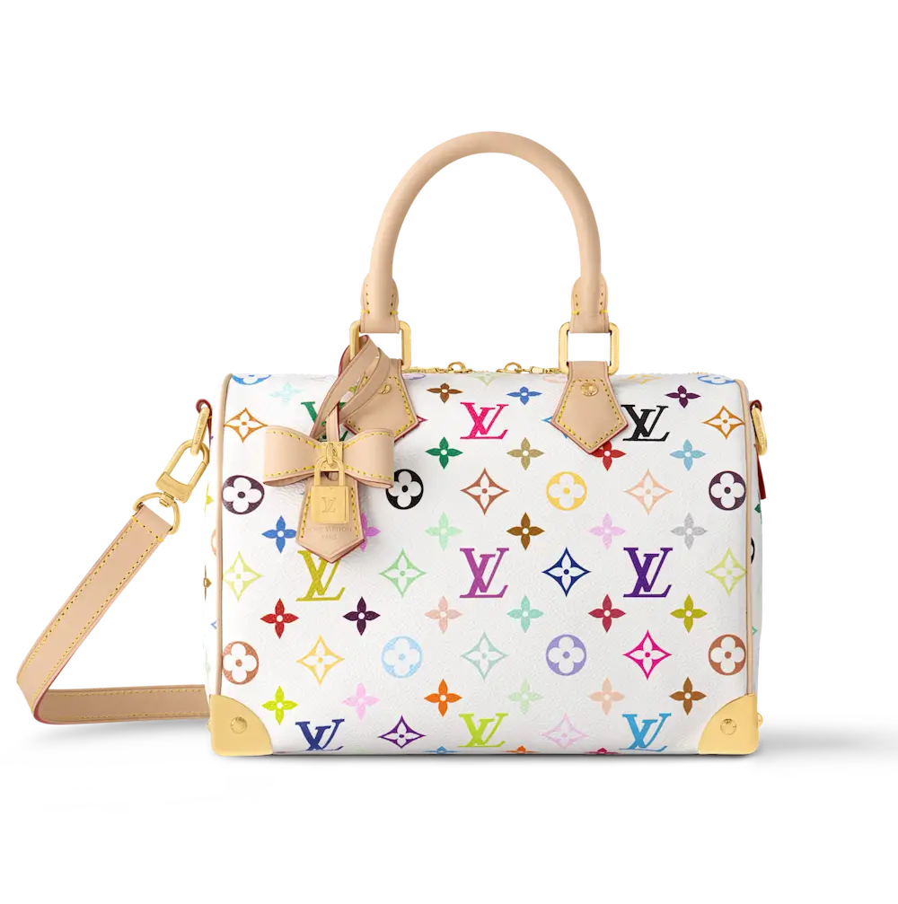 Louis Vuitton TM Speedy Bandouliere 25 Bag in Multicolored M13085