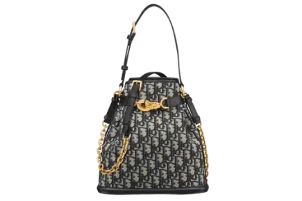 Medium C est Dior Bag x Dior Oblique Jacquard Blue Featured image