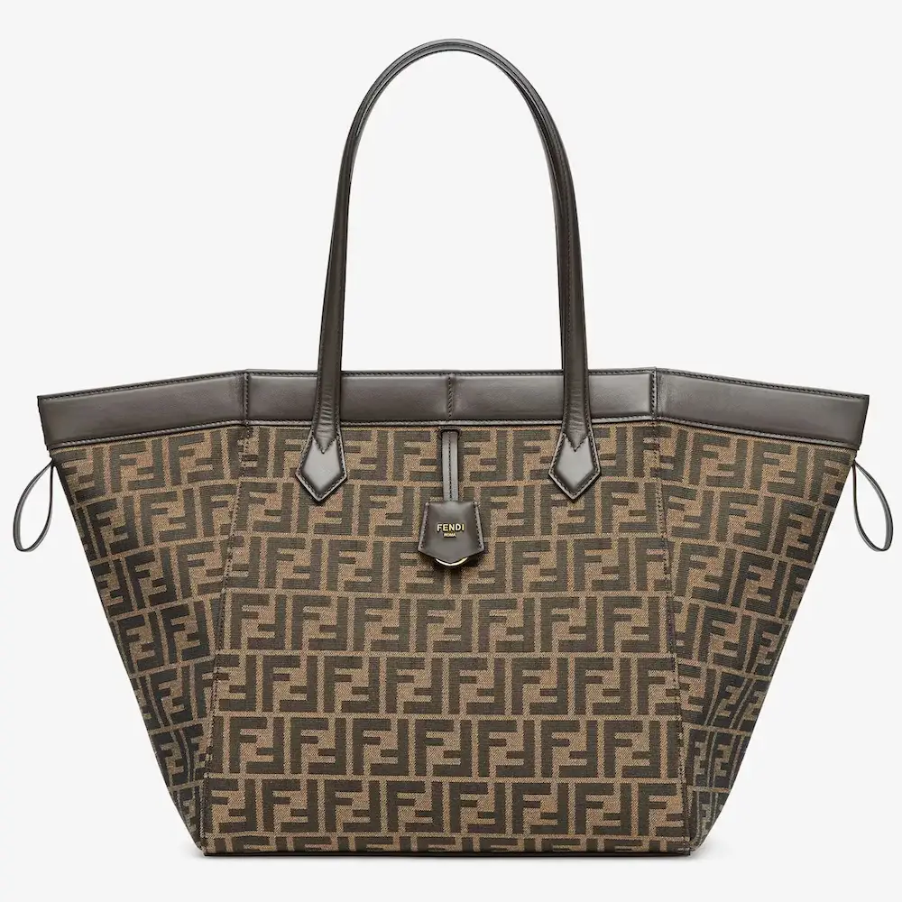 Fendi Origami Large Fabric Brown 2