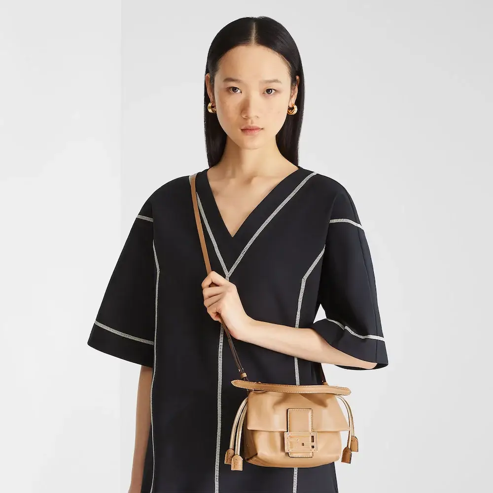 Fendi Small Mamma Baguette Bag model shoulder carry