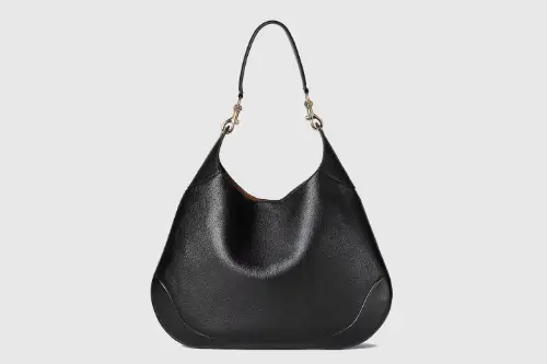 Gucci B maxi shoulder bag Black soft grainy leather featured image