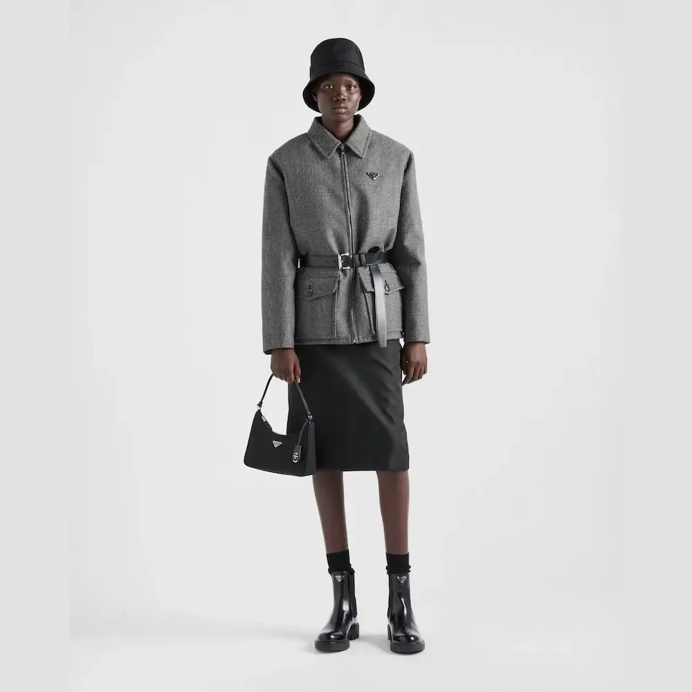 Prada Re Edition 2005 Re Nylon and Saffiano mini bag model handcarry