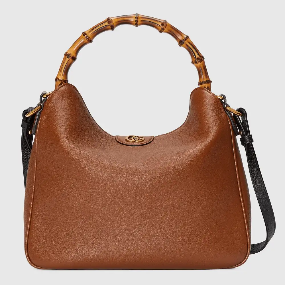 Gucci Diana medium shoulder bag Brown leather