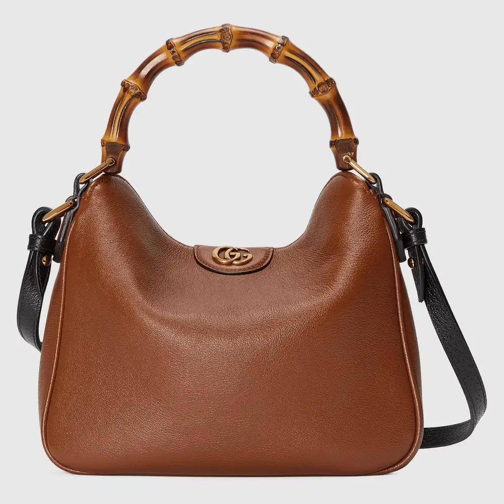 Gucci Diana small shoulder bag Brown leather