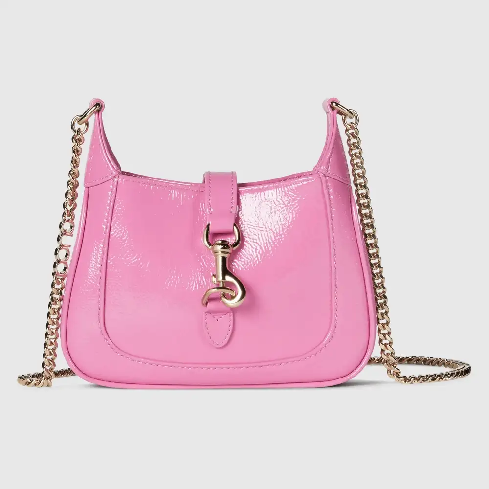 Gucci Jackie Notte mini bagPink patent leather