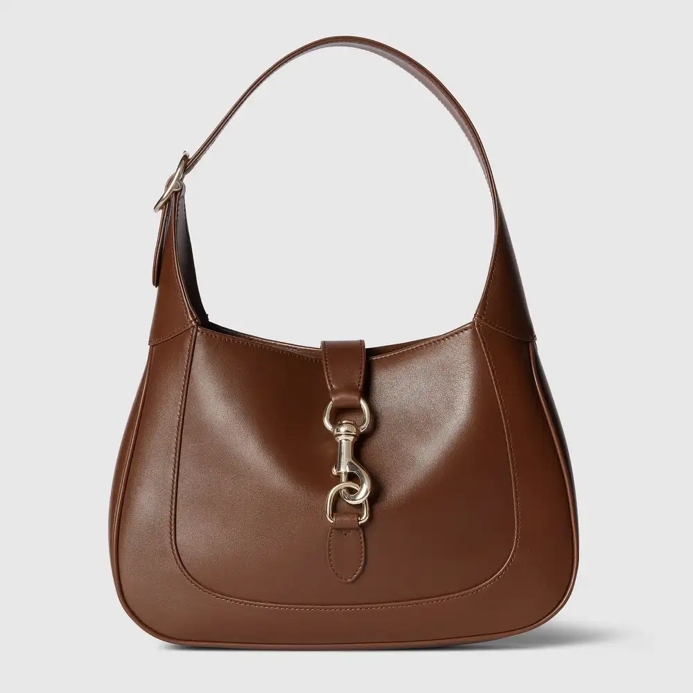 Gucci Jackie medium bag Brown soft leather