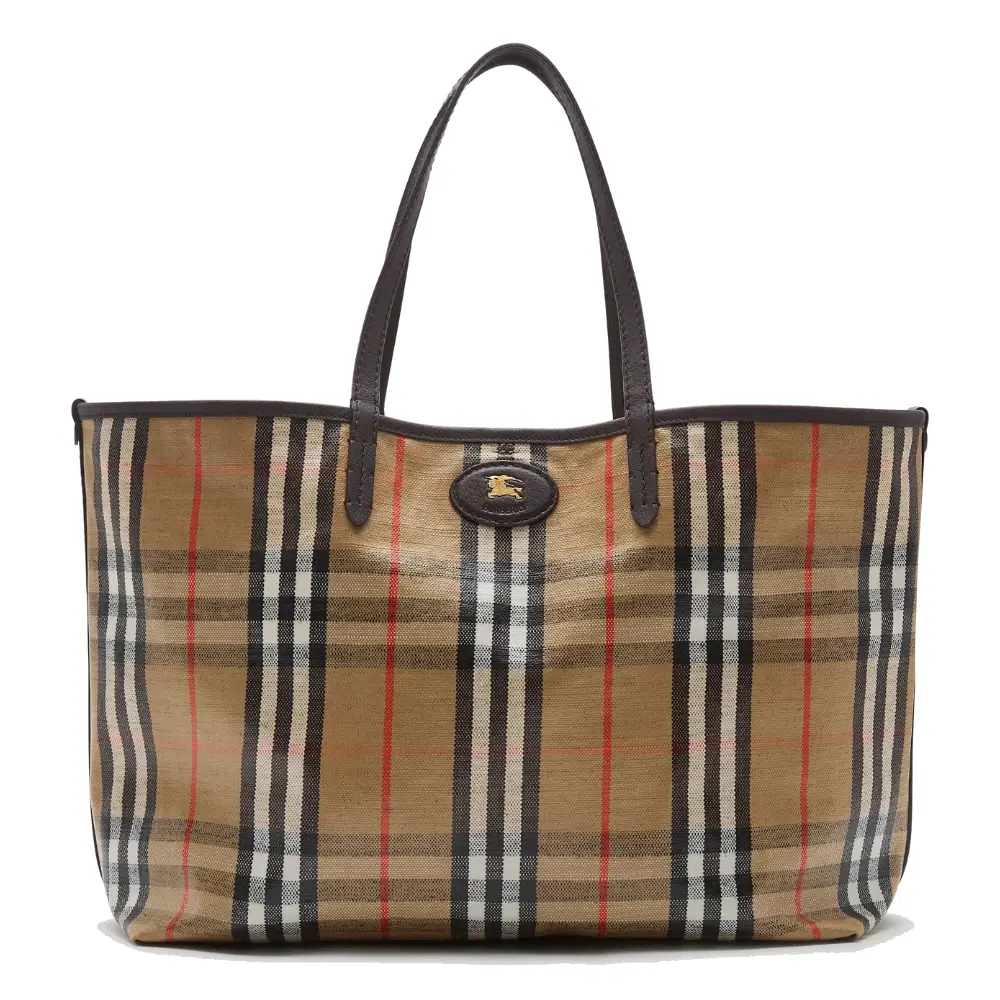burberry check tote most wanted designer bag