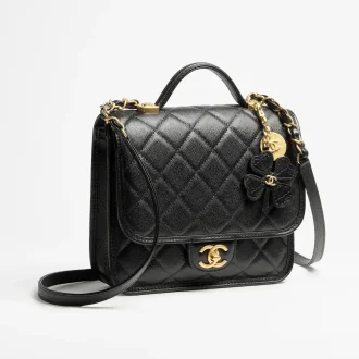 Chanel backpack grained shiny calfskin gold tone metal AS5715B2140094305 #2