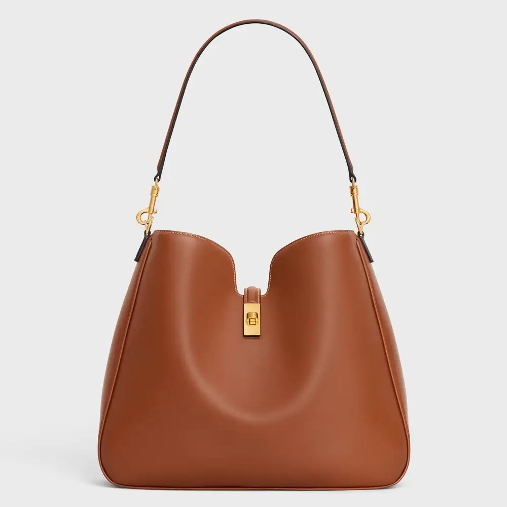 Celine Medium Camille 16 Soft Bag In Smooth Calfskin Tan