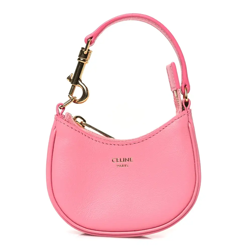 Celine Smooth Calfskin Micro Ava Shoulder Bag Pink