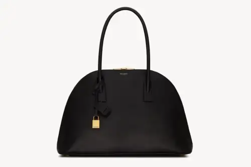 Saint Laurent Duffle Sac De Jour In Supple Leather Black Featured image