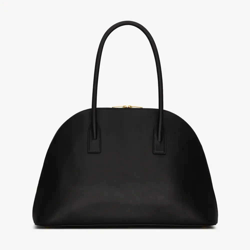 Saint Laurent Duffle Sac De Jour In Supple Leather Black Interior pockets 2