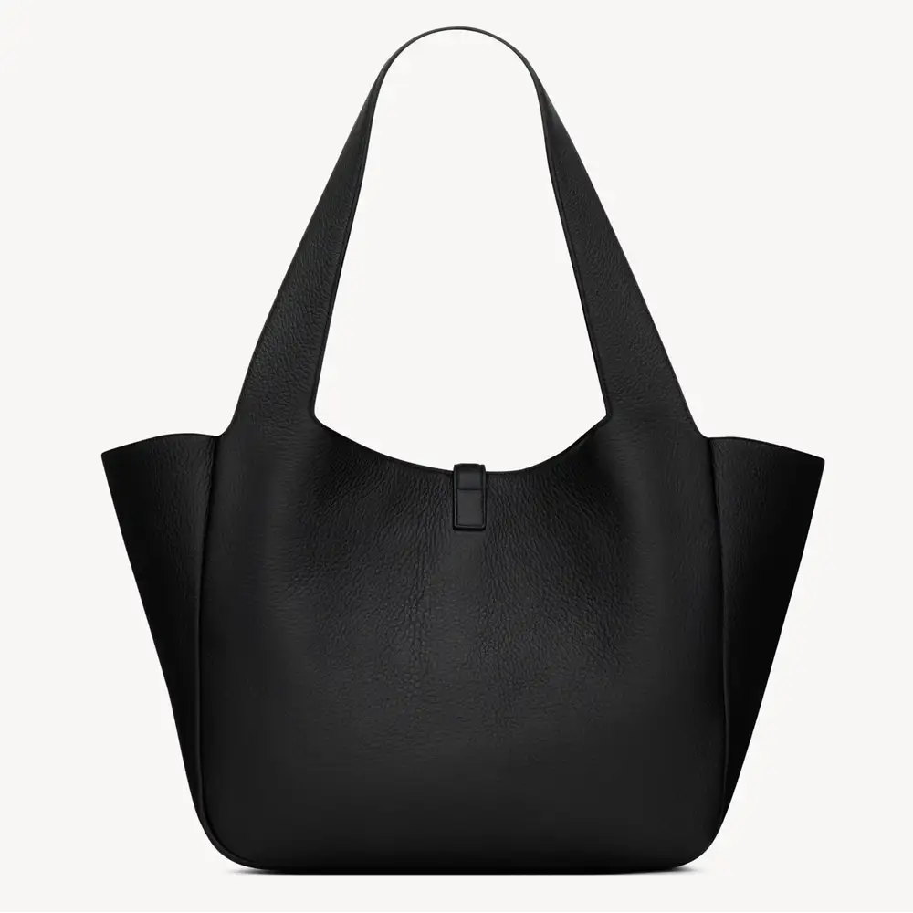 Saint Laurent Le 5 À 7 Bea In Grained Leather Black Interior pockets 2