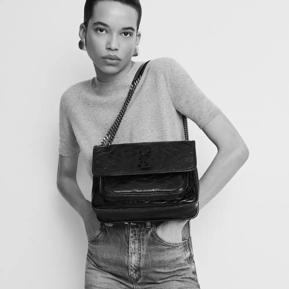 Saint Laurent Niki Medium Bag Model Shoulder Carry
