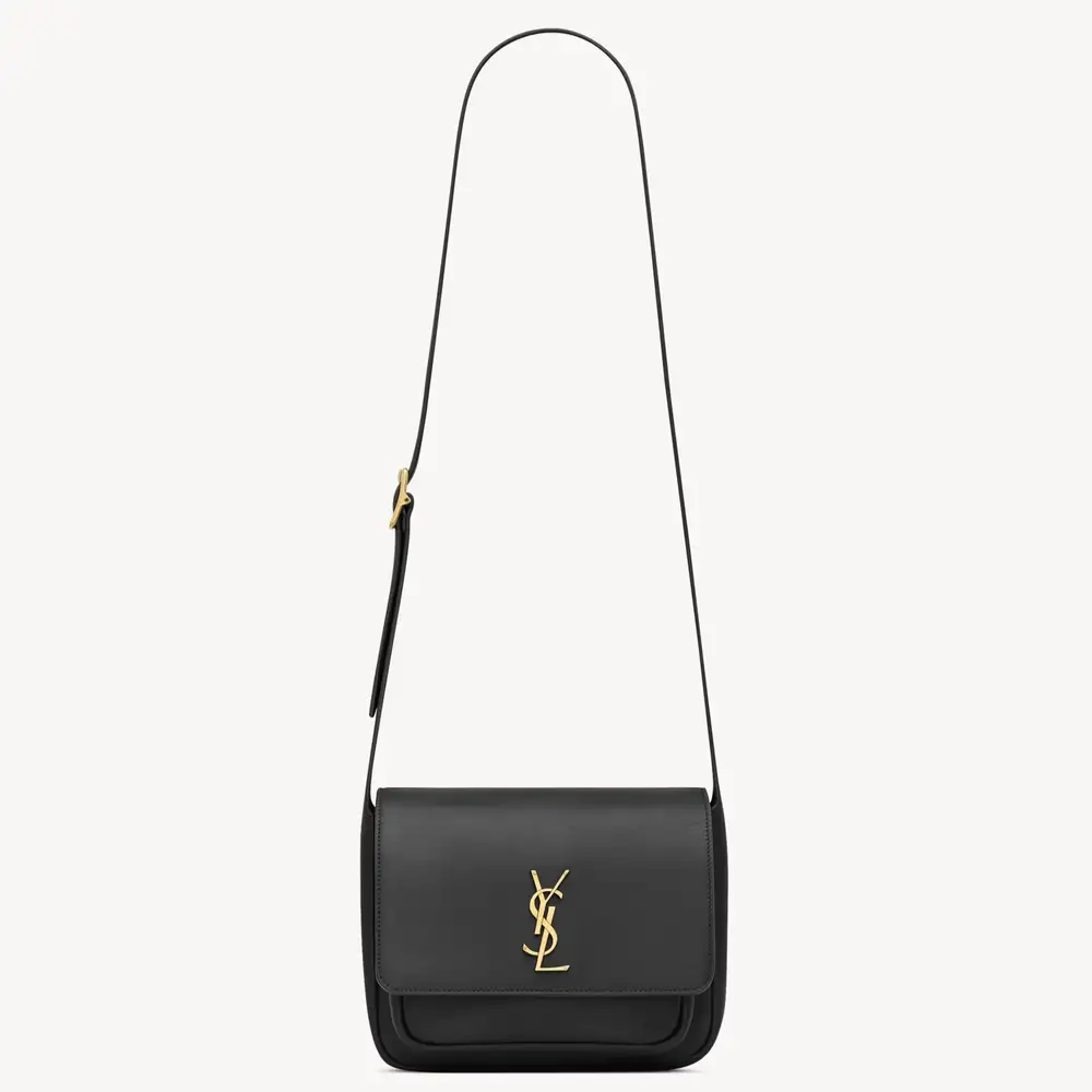 Saint Laurent Niki Satchel In Leather Black