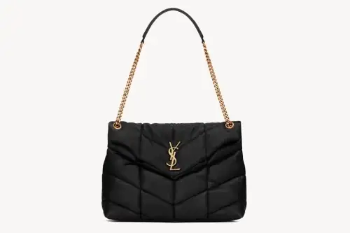 Saint Laurent Puffer Medium In Nappa Leather Black Featured image