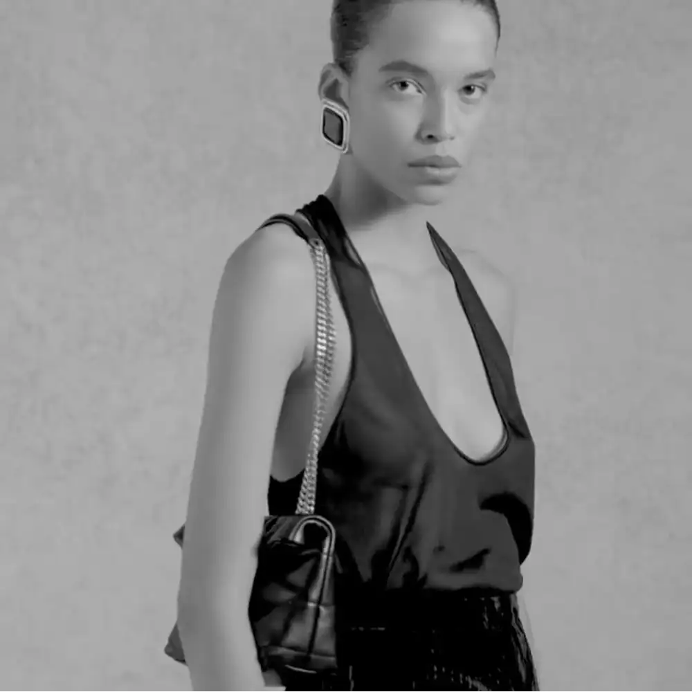 Saint Laurent Puffer Toy Bag Model Shoulder Carry