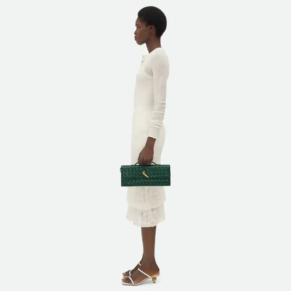 Bottega Veneta Andiamo Clutch Model Hand carry (1)