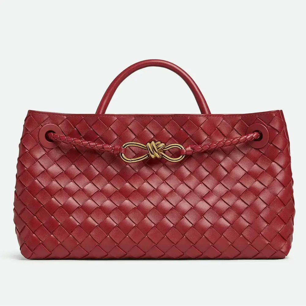 Bottega Veneta Andiamo East West Bag Rosewood