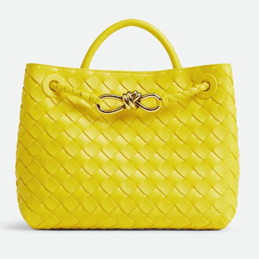Bottega Veneta Andiamo Small Bag Sulfur