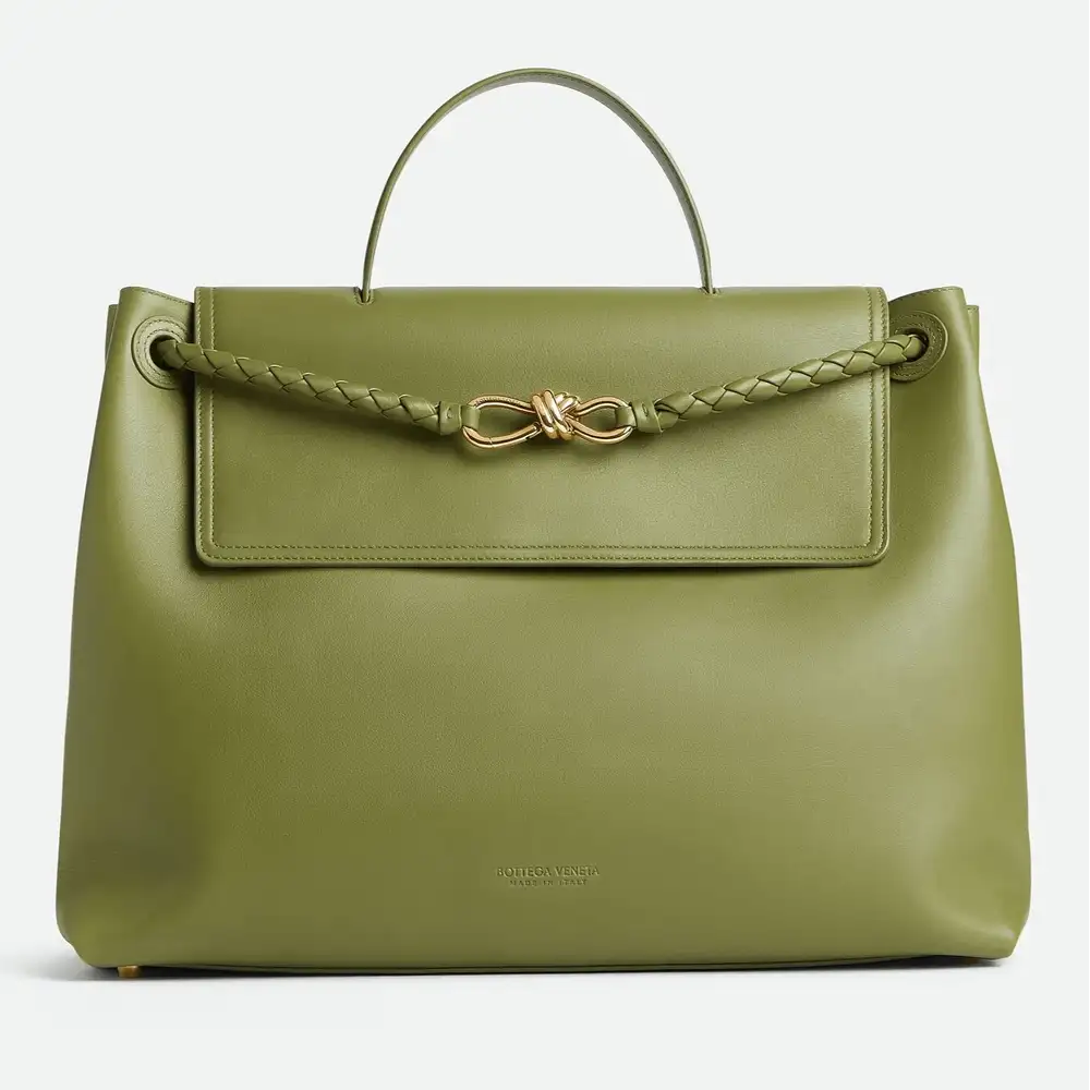 Bottega Veneta Ciao Ciao Large Bag Matcha