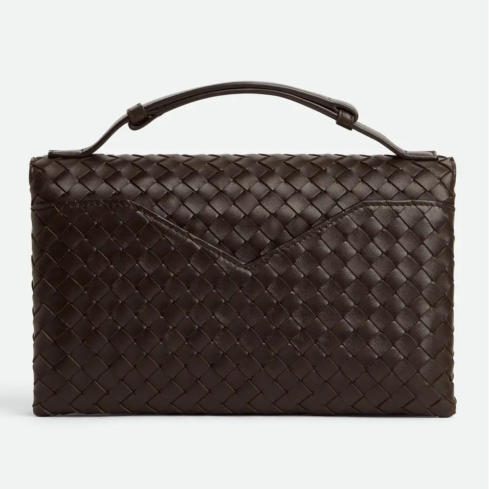 Bottega Veneta Knot Lock Bag Fondant Interior pockets 2