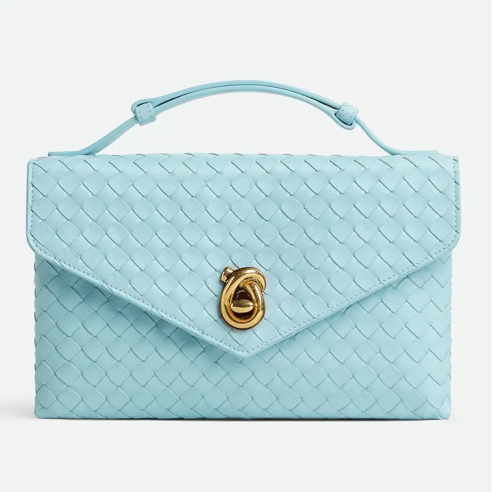 Bottega Veneta Knot Lock Bag Zenith