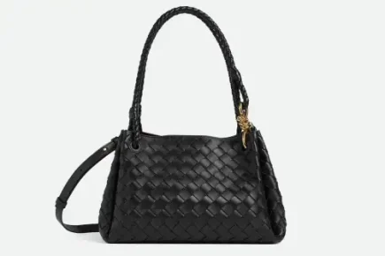 Bottega Veneta Parachute Medium Bag Black Featured image