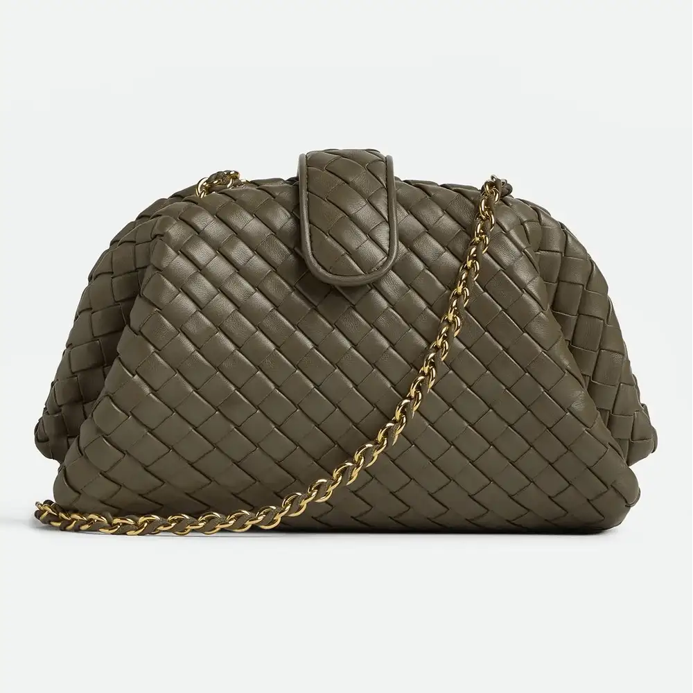 Bottega Veneta Small Lauren 1980 Cypress