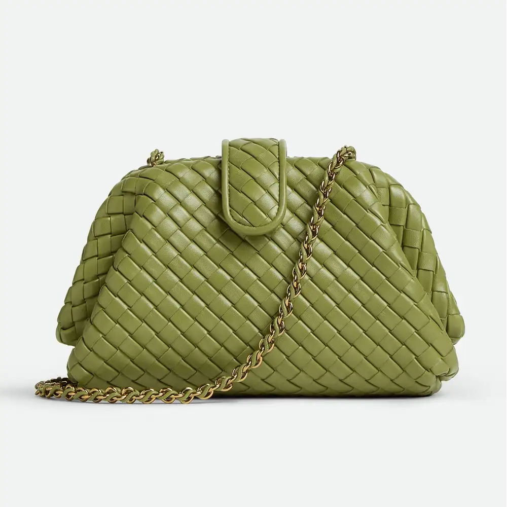 Bottega Veneta Small Lauren 1980 Matcha