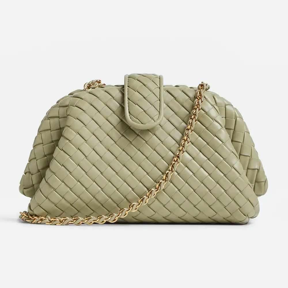 Bottega Veneta Small Lauren 1980 Travertine