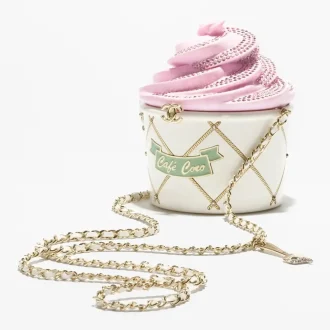 Chanel ice cream minaudiere plexi strass gold tone metal AS6019B23040U6423 #2