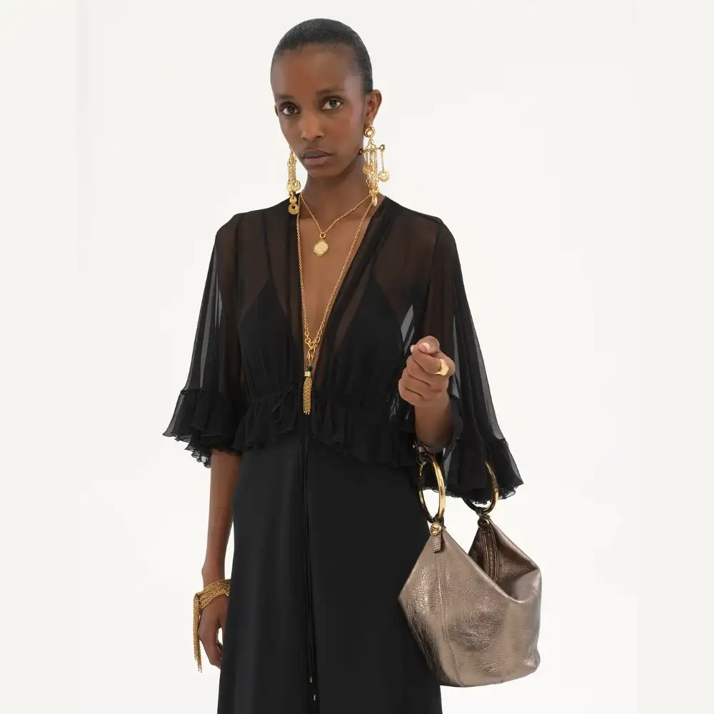 Chloe Bracelet Small Bag Model Arm Carry