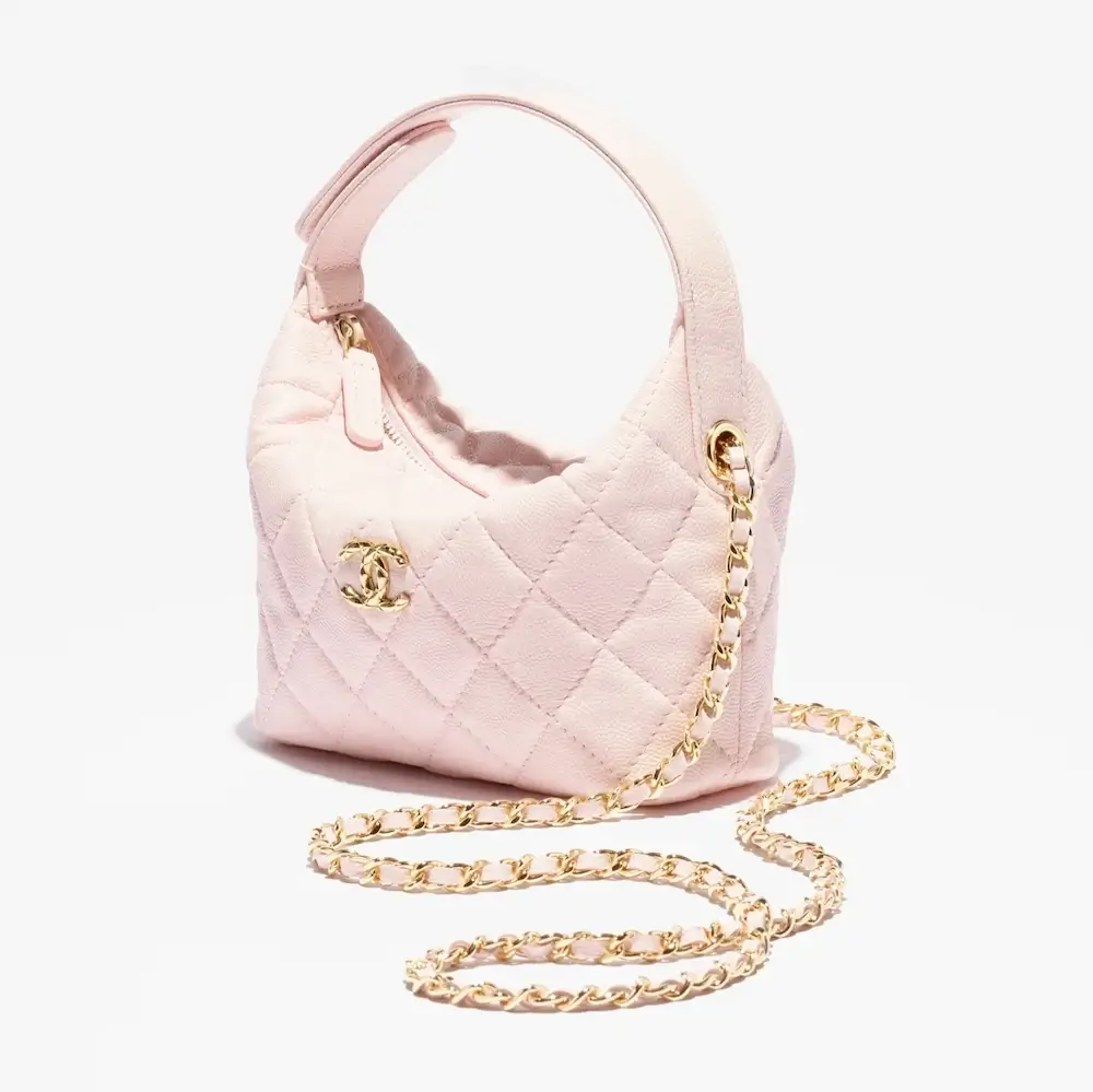 chanel clutch with chain grained shiny calfskin gold tone metal AP5022B22653NH620