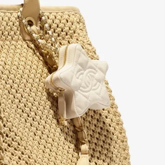 chanel mini bag charm shiny lambskin gold tone metal AP4985B22658U4531 2