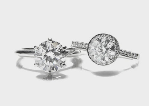 Round Engagement Rings