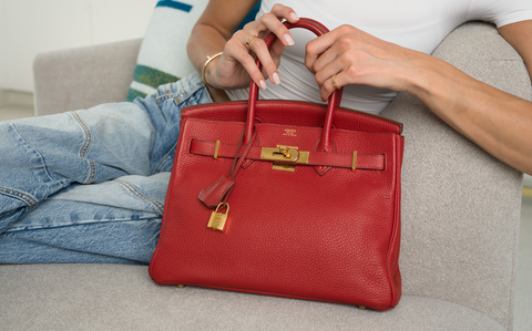 Red Birkin Bags